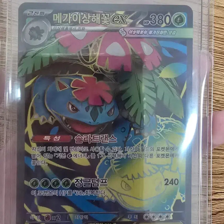 [BUNJANG] Venusaur Mega Venusaur ex SR / [이상해씨 진화 세트] 메가이상해꽃ex SR