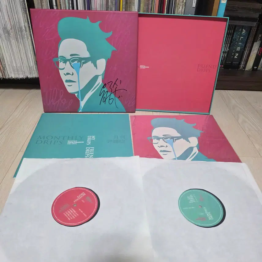 [BUNJANG] Yoon Jong Shin Monthly Drips LP Box Set / 윤종신 monthly drips lp 박스셋 판매합니다.