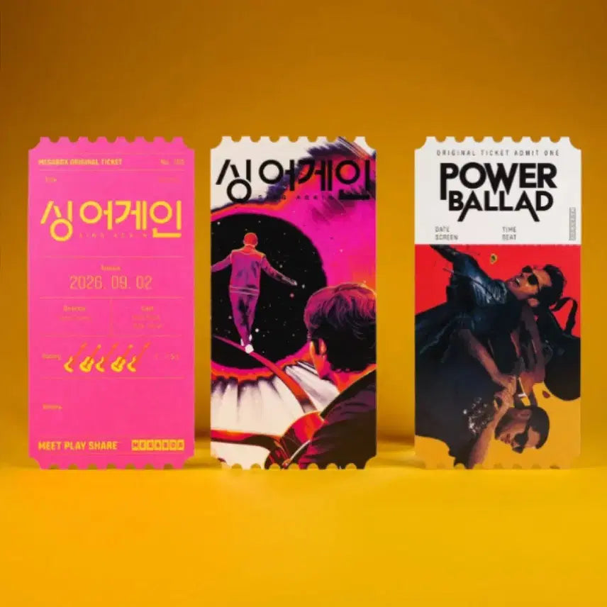 [BUNJANG] Sing Again Original Ticket / TTT / Art Card / [싱어게인] 오리지널티켓/TTT/아트카드