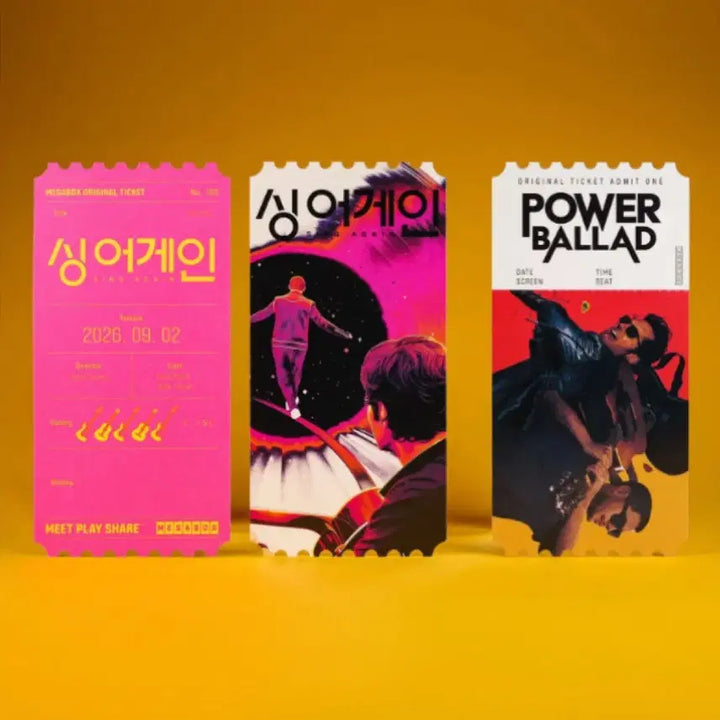 [BUNJANG] Sing Again Original Ticket / TTT / Art Card / [싱어게인] 오리지널티켓/TTT/아트카드