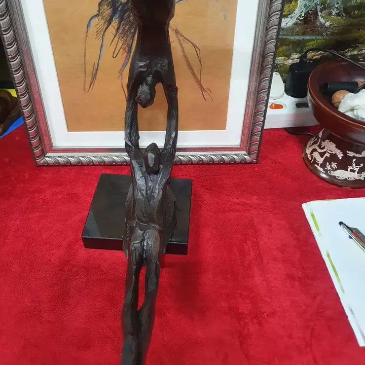 [BUNJANG] Kim Beon 1989 Bronze Sculpture / 나의사랑.ㅡ89년 김번 선생작.