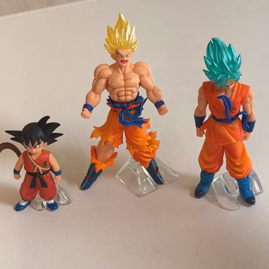 [BUNJANG] Bandai Dragon Ball HG 06 Son Goku Edition 2 Bundle Set / (일괄)드래곤볼 가챠 피규어 HG 06 손오공 에디션 2탄 초사이어인 반다이