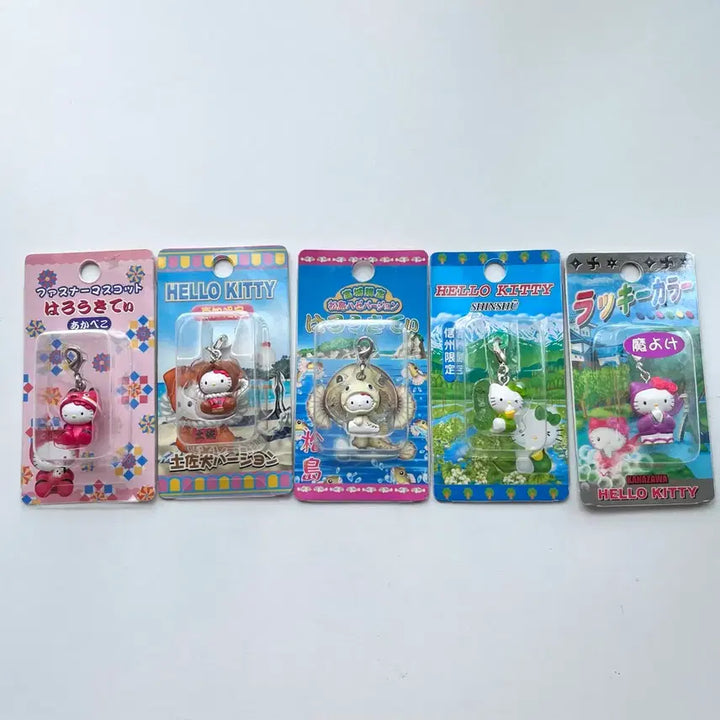 [BUNJANG] Genuine Japanese Limited Edition Classic Kitty Strap Vintage / [일본정품] 지역한정 고전 키티 스트랩 빈티지 미개봉 지역 한정