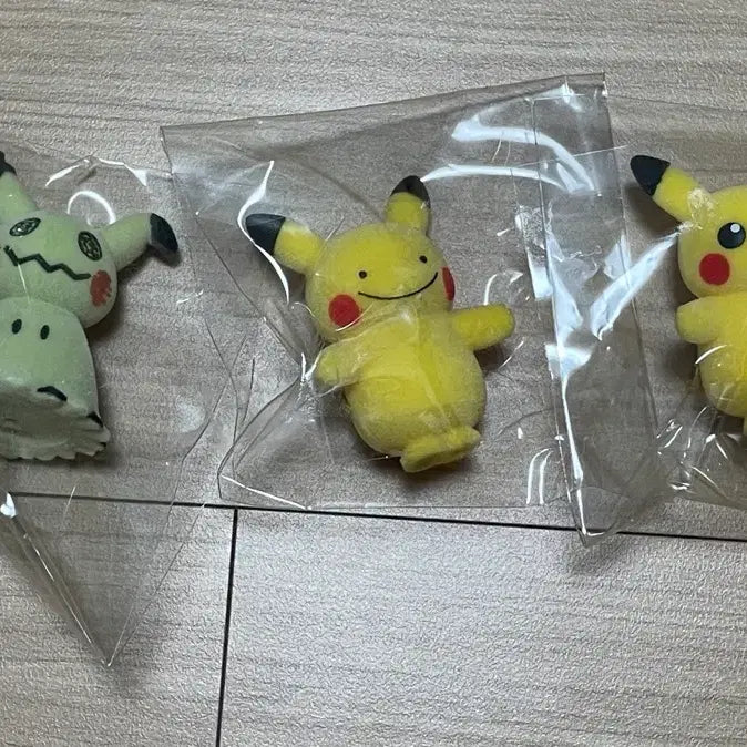 [BUNJANG] Pikachu Flokidoll 3 Types Bundle Set / 피카츄 플로키돌 3종 일괄