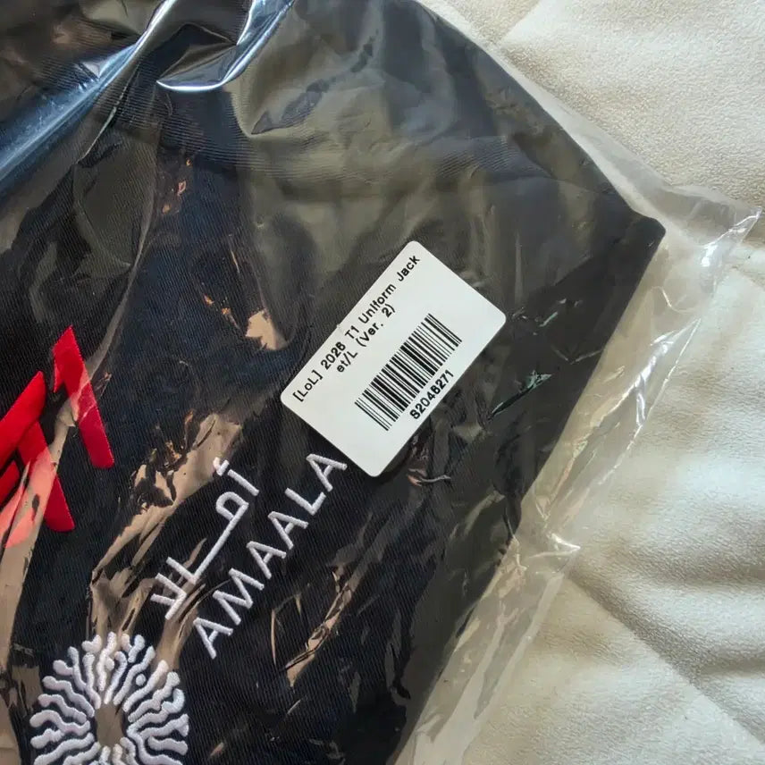 [BUNJANG] T1 2026 Uniform Jacket Black / [LoL] 2026 T1 유니폼 자켓 블랙 미개봉 팔아요