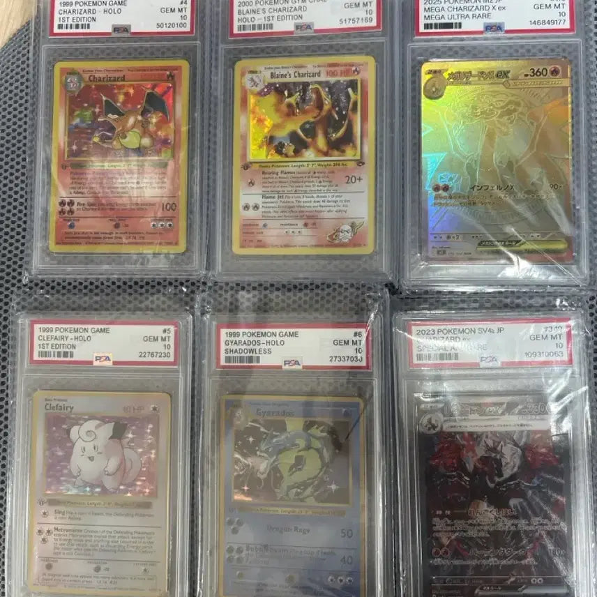 [BUNJANG] Pokemon Card PSA 10 - Charizard &amp; Jigglypuff (DIY) / 포켓몬 카드 PSA10 팝니다(DIY)