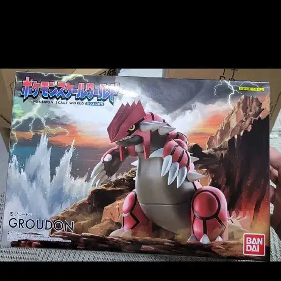 [BUNJANG] Pokemon Scale World Groudon Figure Sealed / 포켓몬스터 스케일 월드 그란돈 피규어 미개봉
