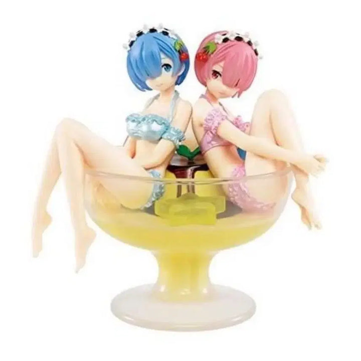 [BUNJANG] Re:Zero Rem Ram Last One Aramode Pudding Figure / 리제로 렘 람 라스트원 아라모드 푸딩 피규어