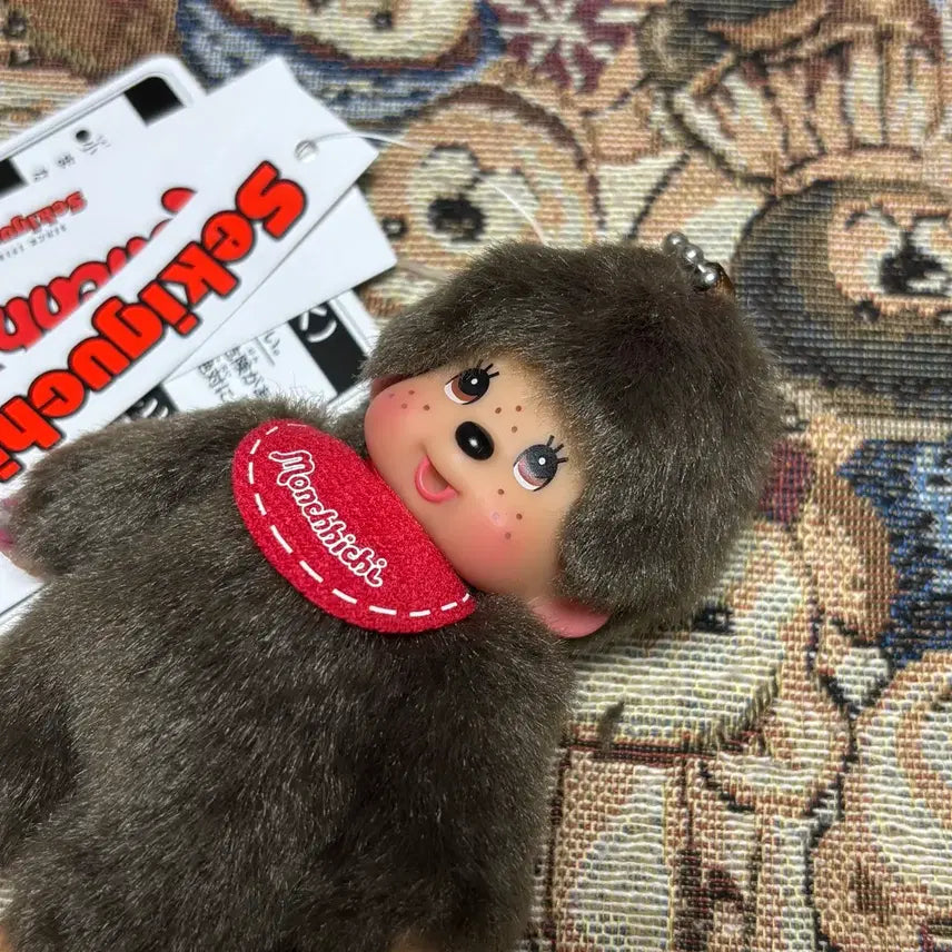 [BUNJANG] 2025 Original Mini Monchhichi Keychain - Male / 2025오리지널미니몬치치키링 -남