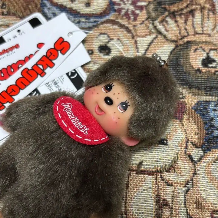 [BUNJANG] 2025 Original Mini Monchhichi Keychain - Male / 2025오리지널미니몬치치키링 -남