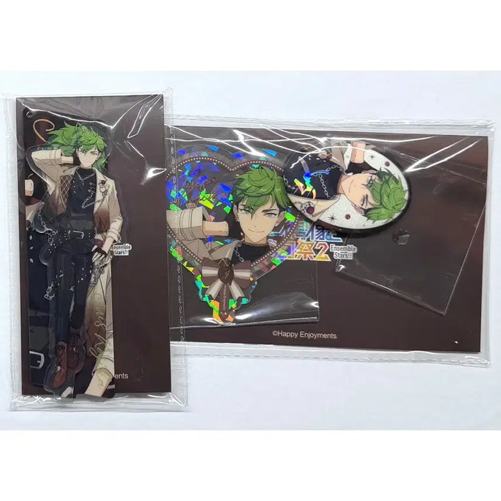 [BUNJANG] Ensemble Stars! Chugoku Star First Encounter Acrylic Stand, Badge, Clear Card Set Kojika Juise / 앙스타 중스타 첫만남 아크릴 스탠드 뱃지 클리어카드 세트 코지카 쥬이스