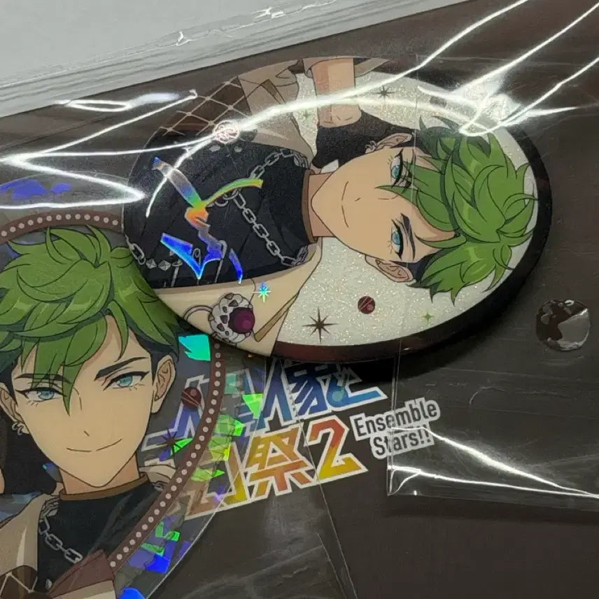 [BUNJANG] Ensemble Stars! Chugoku Star First Encounter Acrylic Stand, Badge, Clear Card Set Kojika Juise / 앙스타 중스타 첫만남 아크릴 스탠드 뱃지 클리어카드 세트 코지카 쥬이스