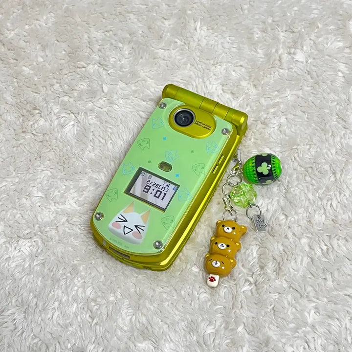 [BUNJANG] Dokodemoissyo Toro Mock-up Phone Folder Phone / [반자동] 도코데모잇쇼 토로 목업폰 모형폰 고전 일본 폴더폰 핸드폰 휴대폰 y2k