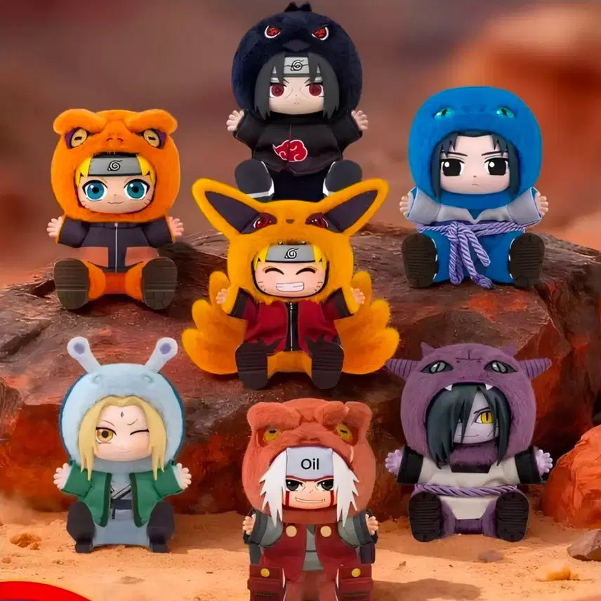 [BUNJANG] TopToy EAKI Naruto Part 2 (Naruto, Itachi) Vinyl Bundle Set (Sealed) / 탑토이 EAKI 나루토 2탄(나루토, 이타치)  비닐 미개봉 일괄