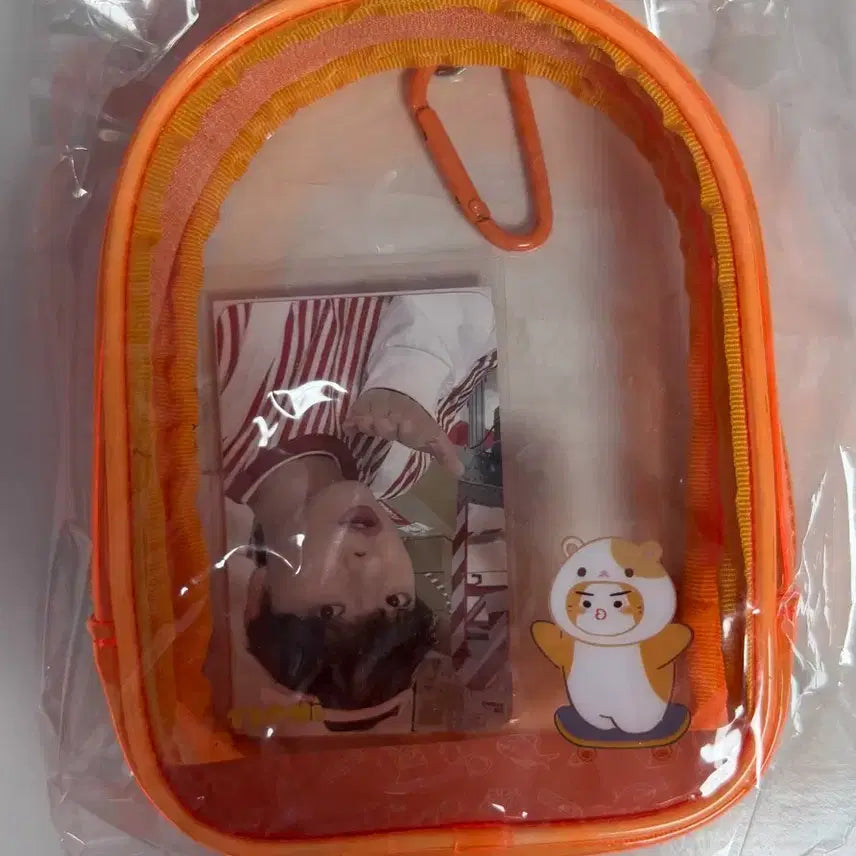 [BUNJANG] ONF Onkkomi PVC Clear Pouch / 온꼬미즈 PVC 클리어 파우치 ONF