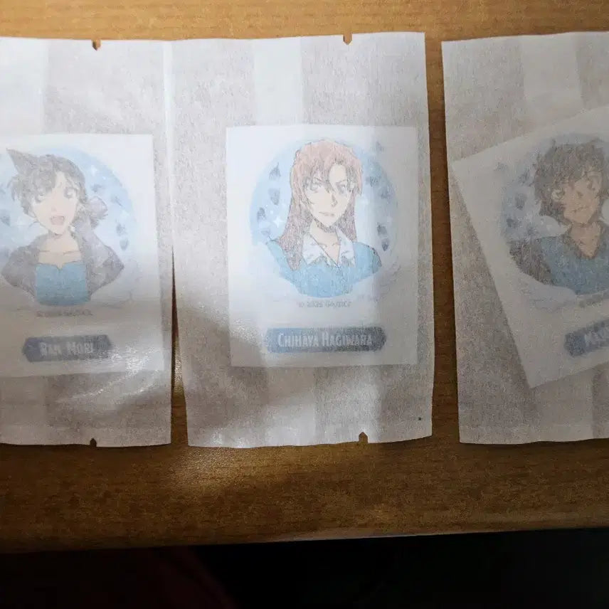 [BUNJANG] Detective Conan Pop-up Sticker Set / 명탐정코난 팝업 띠부씰