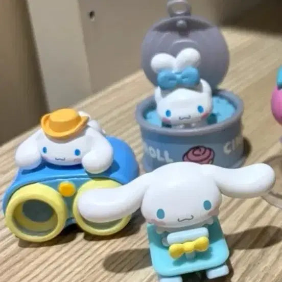 [BUNJANG] Sanrio Cinnamoroll Figure 3-Set Bundle / 산리오 시나모롤 피규어 3종 일괄