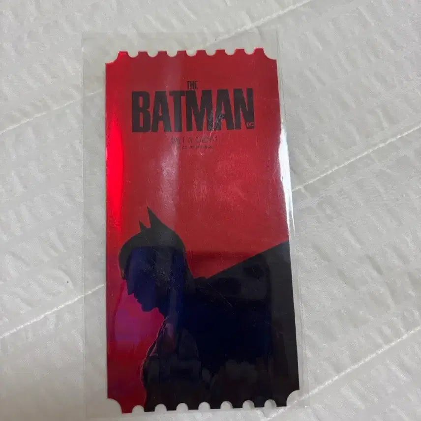 [BUNJANG] The Batman Original Ticket / 더 배트맨 오리지널티켓