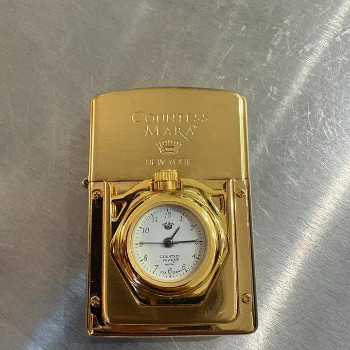[BUNJANG] Countess Mara Gold-Plated Watch Lighter / 카운테스마라 시계 라이터