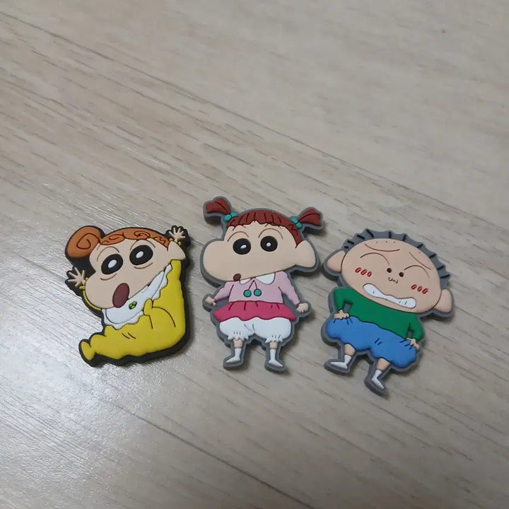 [BUNJANG] Crayon Shin-chan Gachapon Rubber Magnets Set / 짱구 고무 마그넷 짱아 유리 훈이 가챠 피규어