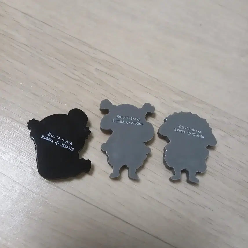 [BUNJANG] Crayon Shin-chan Gachapon Rubber Magnets Set / 짱구 고무 마그넷 짱아 유리 훈이 가챠 피규어