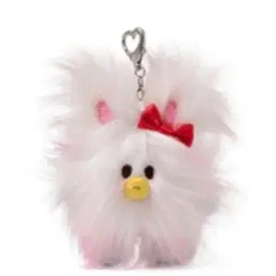 [BUNJANG] ILLIT DIERET Minju Duck-Rabbit Plush Keyring / 미개봉 아일릿 디어릿 민주 오끼 오리토끼 플러시 키링