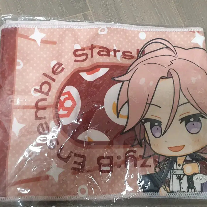 [BUNJANG] Crazy Bee Face Towel &amp; Rubber Strap Set / 애니메이트 카페 콜라보 크레이지비 페이스타올&amp;러버스트랩