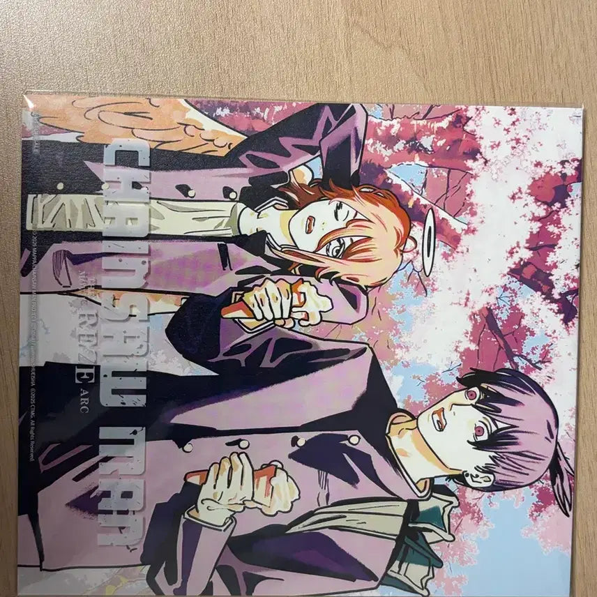 [BUNJANG] Chainsaw Man Angel Devil Base Yard Keychain + Original Art Special Set / 체인소맨 천사의악마 베이스야드 키링+원화 특전 일괄 양도