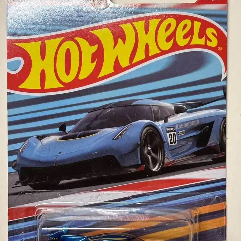 [BUNJANG] Hot Wheels 1:64 Koenigsegg Jesko Basic Blue (Unsealed, No Defects) / 1:64 핫휠 베이직 코닉세그 제스코 블루 단순개봉 무하자