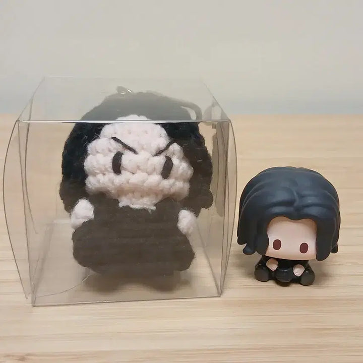 [BUNJANG] Snape Knitted Doll Keychain / ㅁㄹㅇㄴㅌ님 스네이프 뜨개질 인형키링 양도