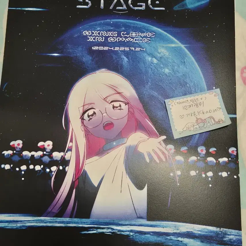 [BUNJANG] Alien Stage A-Stage Popup Store A3 Poster Bundle Set (8 pcs) / (가격제시) 에일리언 스테이지 에이스테 팝업스토어 A3 포스터 소분 8장