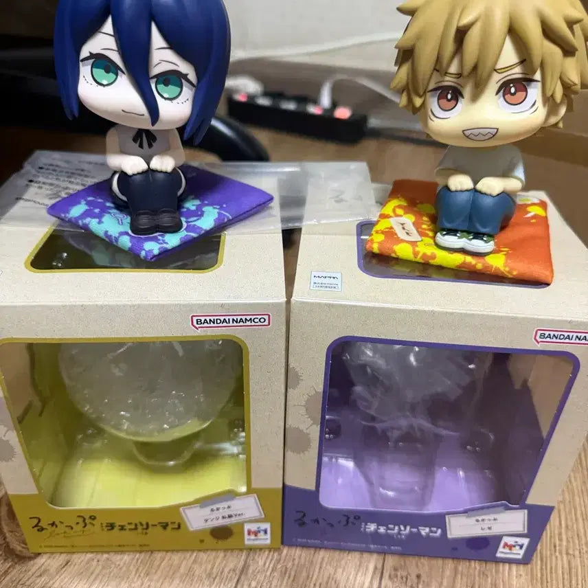 [BUNJANG] Chainsaw Man Denji &amp; Reze Look-Up Special Edition Figure (Opened) / 체인소맨 레제 덴지 룩업특전 개봉
