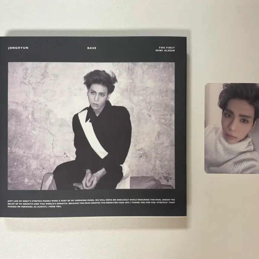 [BUNJANG] SHINee Jonghyun BACE Album Photocard / 샤이니 종현 BACE 앨범 (포카O)