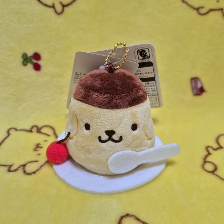 [BUNJANG] Sanrio Pompompurin 30th Anniversary Pudding Mascot Collection Keychain Holder / 산리오 나카지마 폼폼푸린 30주년 마스코트 컬렉션 푸딩 키링 인형 홀더 정품