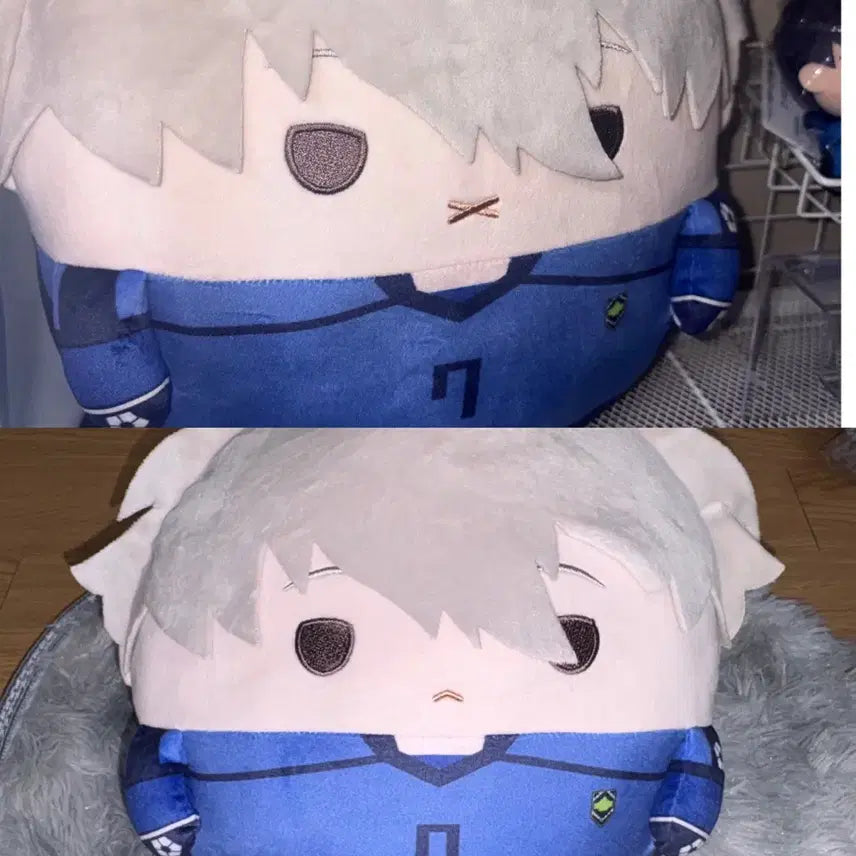 [BUNJANG] Blue Lock Nagi Seishiro BIG FuwaKororin Set / 블루록 나기 BIG 후와코로링 2종 일괄