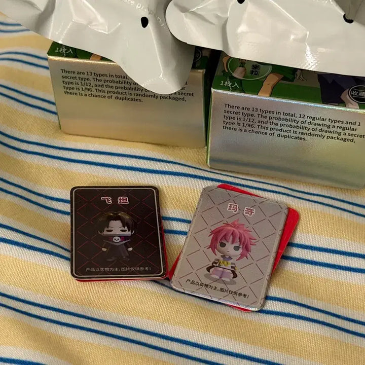 [BUNJANG] Hunter x Hunter Feitan &amp; Machi Bundle Set Unsealed Figure / 페이탄 마치 일괄 헌터헌터 쌀알 피규어 미개봉