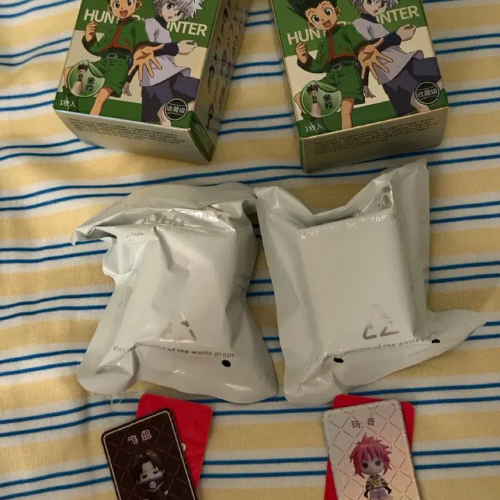 [BUNJANG] Hunter x Hunter Feitan &amp; Machi Bundle Set Unsealed Figure / 페이탄 마치 일괄 헌터헌터 쌀알 피규어 미개봉