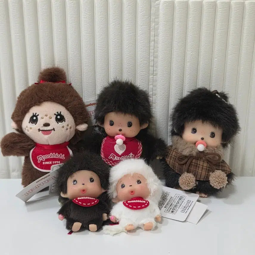 [BUNJANG] Monchhichi Bebechichi Bundle New / 몬치치 베베치치 일괄 새상품