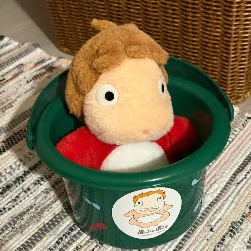 [BUNJANG] Studio Ghibli Ponyo Bucket Doll Set / 지브리 고전 벼랑위의포뇨 양동이 인형 세트