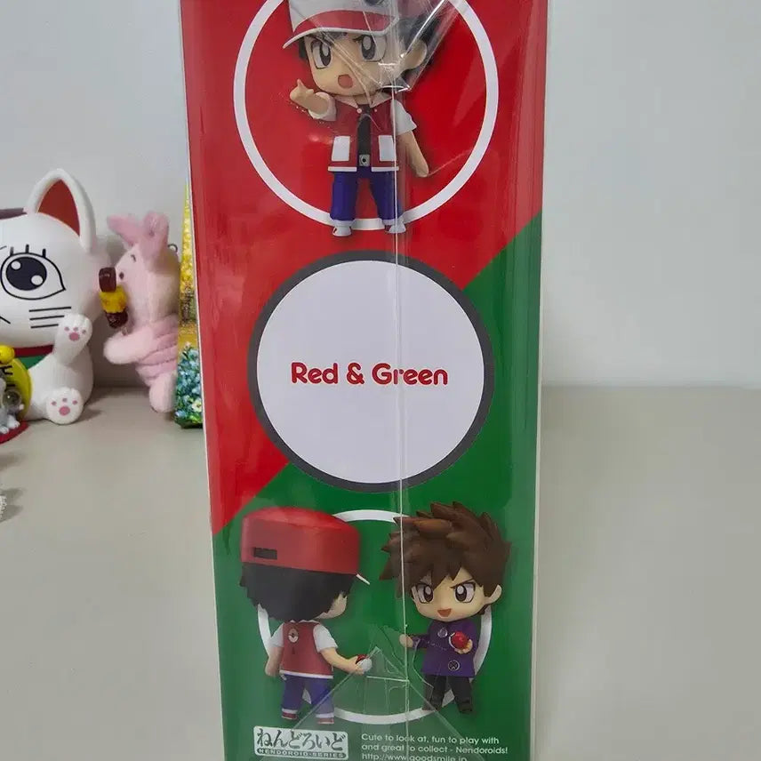 [BUNJANG] Pokémon Red &amp; Green Nendoroid (Sealed) / 미개봉 포켓몬 레드&amp;그린 넨도로이드 판매합니다