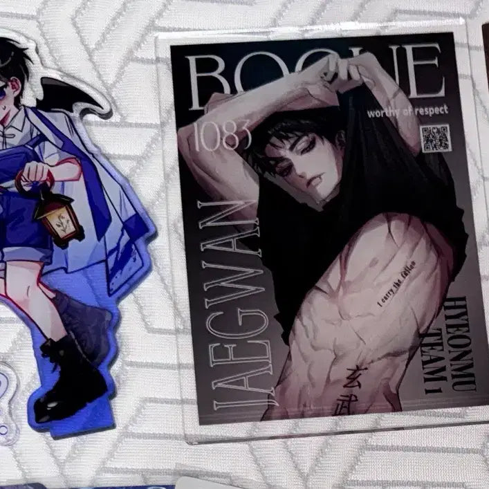 [BUNJANG] RyujaeGwan Acrylic Stand Bundle Set / 괴담출근 류재관 아크릴스탠드 일괄 판매