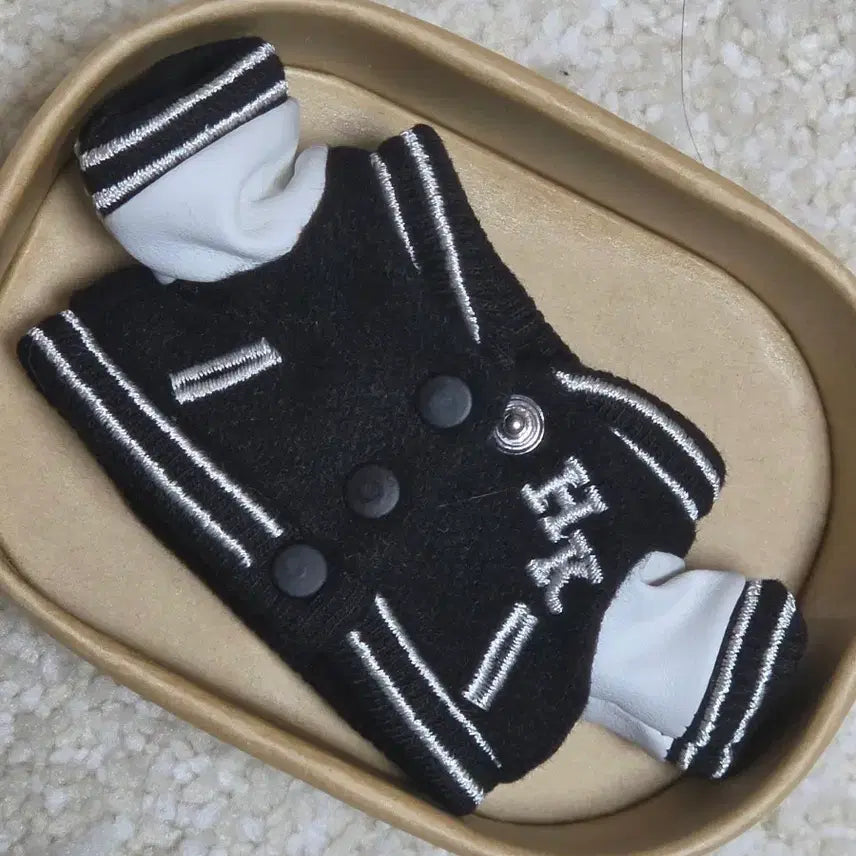 [BUNJANG] TOR My Campus Varsity Jacket Black / 10cm인형옷 과잠 tor 마이캠퍼스
