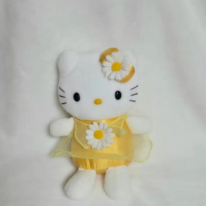 [BUNJANG] 2003 Classic Hello Kitty Daisy Dress Doll Yellow Dress / 03년도 고전키티 데이지키티 노란 드레스 인형