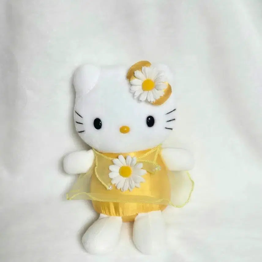 [BUNJANG] 2003 Classic Hello Kitty Daisy Dress Doll Yellow Dress / 03년도 고전키티 데이지키티 노란 드레스 인형