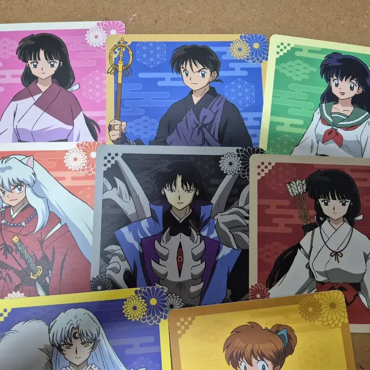 [BUNJANG] Inuyasha Pop-Up Exclusive Setters Photocard Full Set (8 cards) - Sesshomaru, Kikyo, Naraku / 이누야샤 팝업 특전 코스터 포토 카드 전종 8장일괄 셋쇼마루.금강.나락 등