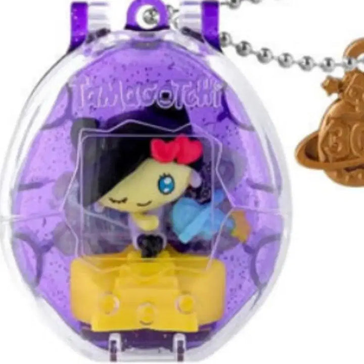 [BUNJANG] Tamagotchi 30th Anniversary Gacha Mini Figure Keychain Melodychi / 다마고치 30주년 가챠 미니 피규어 키링 멜로디치