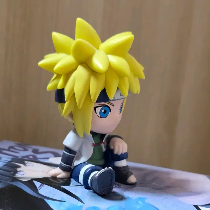[BUNJANG] Naruto Shippuden Rilakkuma Namikaze Minato Mini Figure / 나루토 질풍전 리라콧토 나미카제 미나토 미니 피규어