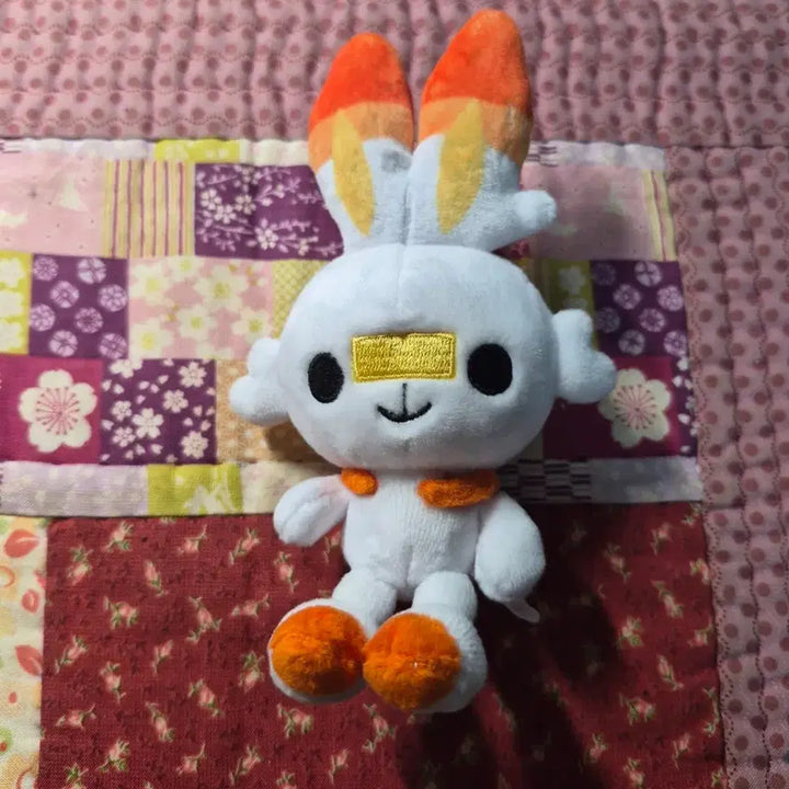[BUNJANG] Pokemon Dolls Raboot Plush Keychain / 포켓몬 돌즈 염버니 인형 키링 판매