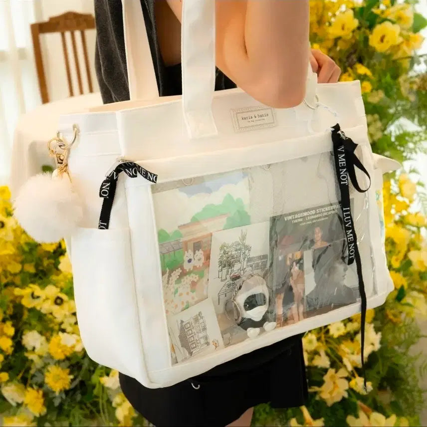[BUNJANG] Charis &amp; Barnis My Stage Bag V2 Ita Bag White / 카리스앤바니스 마이스테이지백 V2 이타백 1회사용