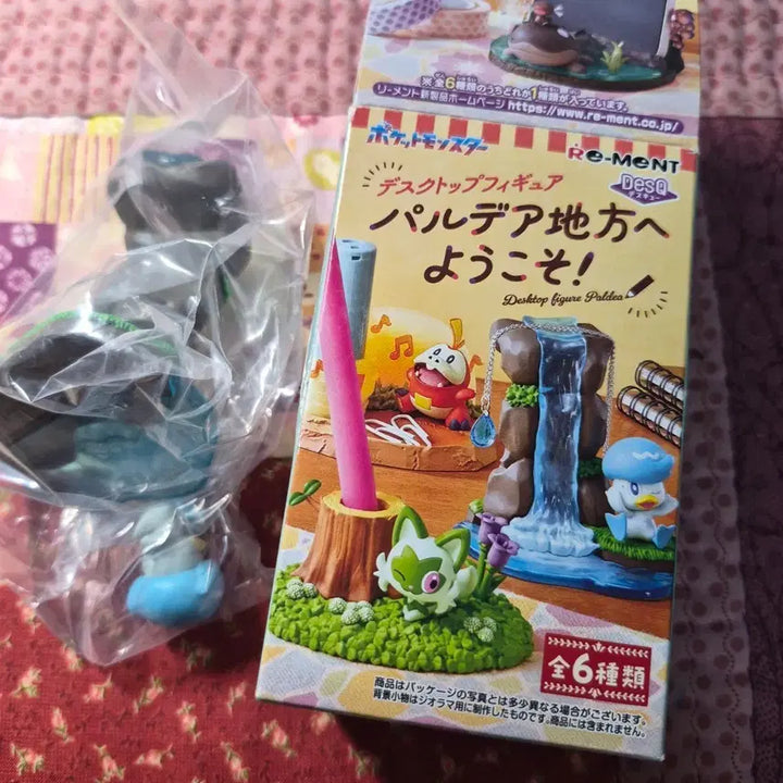 [BUNJANG] Paldea Region Desktop Figure Kwaks / 포켓몬 데스크탑 피규어 팔데아  꾸왁스 판매